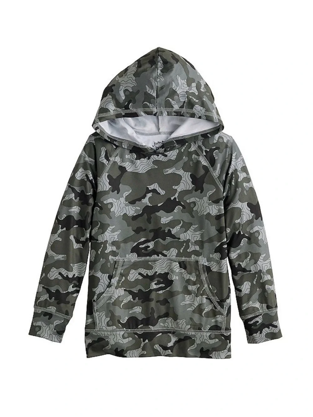 Under Armour Boys Track Pants & Jumping Beans Camo Hoodie - Size 5